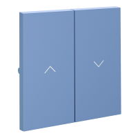 Клавиша для выключателя жалюзи Voltum S70 пластик деним (VLS002515)