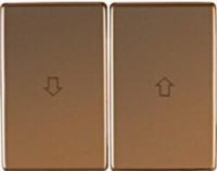 Переключатель двухклавишный для управления жалюзи 303520 | 14340107 Berker