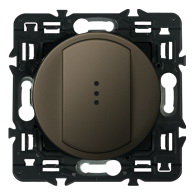 Выключатель 1 клавишный с подсв. 10АХ Legrand Celiane 67002 | 67684 | 64910 | 80251