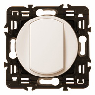 Выключатель влагозащищенный IP44 одноклавишный Legrand Celiane 67001 | 67821 | 80251