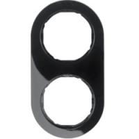 Рамка двойная черная 10122045 Berker