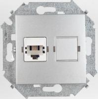 Розетка компьютерная RJ45 Simon 15 1591598-033