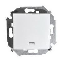 Выключатель 1 клавишный с подсветкой Simon 15 1591104-030