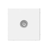 TV Розетка оконечная 1DB Systeme Electric ArtGallery, лотос GAL001391