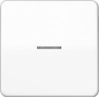 Выключатель одноклавишный с подсветкой Jung CD500 501U+90+CD590KO5WW