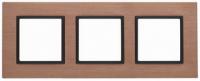 3 постовая рамка медь ЭРА Элеганс 14-5203-14