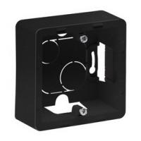 Коробка для наружного монтажа 1-пост антрацит Inspiria 673983