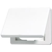 Розетка с крышкой Jung SL500 CD5120BFWW+SL590KLWW