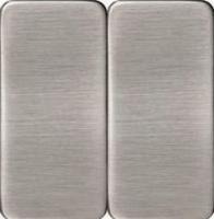 Выключатель двухклавишный 10А Fede FD04311NSx2 | FD16505x2 | FD16-BAST