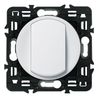 Выключатель влагозащищенный IP44 одноклавишный Legrand Celiane 67001 | 67801 | 80251