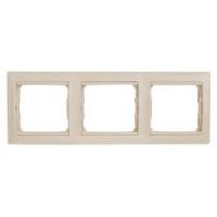 Рамка трехместная 774353 Legrand Valena цвет бежевый