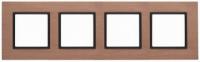 4 постовая рамка медь ЭРА Элеганс 14-5204-14
