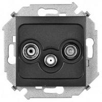 Розетка TV спутниковая одиночная Simon 15 1591466-038