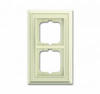 2 постовая рамка бежевая ABB Династия 2CKA001754A4601