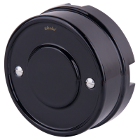 Распределительная коробка черная ретро Werkel Накладные ретро механизмы Ретро черные W6411208