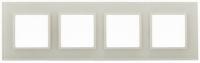 4 постовая рамка слоновая кость ЭРА Элеганс 14-5104-02