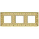 Рамка 3-пост Светлое золото Fede granada FD01413OB