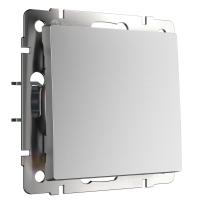 Выключатель одноклавишный серебряный матовый Werkel Встраиваемые механизмы серебряный матовый W1110065