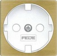 Розетка с шторками 2к | 3 16А 250 Fede FD16523 | FD04314PM | FD16-BAST