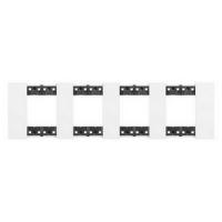 4 постовая рамка белая Bticino Living Now KA4802M4KW