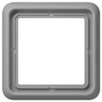 Рамка одноместная цвет серый Jung CD500 CD581GR