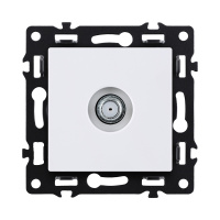 Розетка TV, белый Kollinger Asthetik AS-020WH
