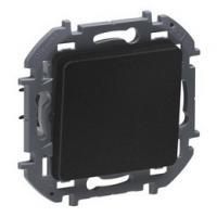 Перекрестный переключатель 1-клав антрацит Inspiria 673683