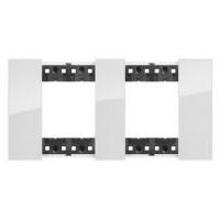2 постовая рамка лёд Bticino Living Now KA4802M2DW