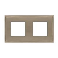 Рамка 2-пост Никель сатин Fede Madrid  FD01242NS