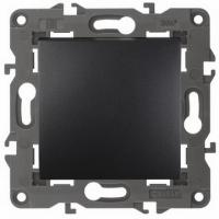 Выключатель 1-клав антрацит ЭРА Элеганс 14-1101-05