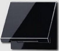 Розетка с крышкой Jung SL500 CD5120BFSW+SL590KLSW