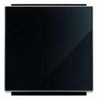 Выключатель 1-клав. стекло черное ABB Sky Niessen 2CLA810100A1001|2CLA850100A2501