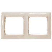 Рамка двухместная 774352 Legrand Valena цвет бежевый
