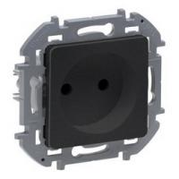 Розетка без заземления 16А антрацит Inspiria 673713