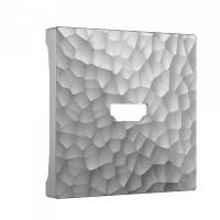 Розетка HDMI серебряная Hammer Werkel W1186001 + W1296006