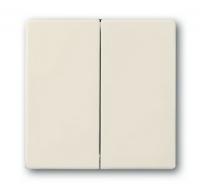 Выключатель 2-клав. слоновая кость ABB Dynasty 2CKA001012A2108|2CKA001751A2744