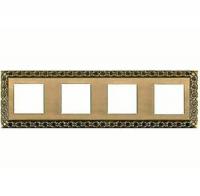 Рамка 4-пост Светлая бронза Fede San Sebastian FD01224PB