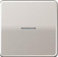 Выключатель одноклавишный с подсветкой Jung CD500 501U+90+CD590KO5PT