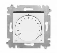 Механизм терморегулятора механического ABB Levit белый - дымчатый чёрный 2CHH920003A6062