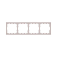 Рамка 4-постовая, кашемир матовый Kollinger Eclipse EC4CM