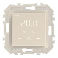 Терморегулятор программируемый под рамку AtlasDesign WI-FI бежевый