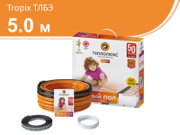 Нагревательный кабель для теплого пола Теплолюкс TROPIX ТЛБЭ 100 Вт 5 м