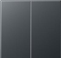 Выключатель двухклавишный Jung 505U+A595BFANM