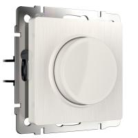 Диммер перламутровый рифленый Werkel Встраиваемые механизмы перламутровый рифленый W1142013