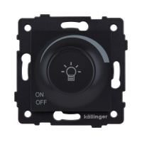 Светорегулятор универсальный 500W, черный матовый Kollinger REA-027BM для Aspekt, Eleganz, Reflex