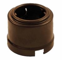 Розетка с/з 16А 250В Bironi Коричневый B1-101-02