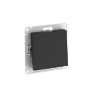 Выключатель 1-клавишный Systeme Electric AtlasDesign AQUA, IP44, сх.6, 10АХ, мех., быстрозажим. клем., КАРБОН ATN441061S