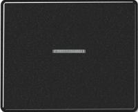 Выключатель одноклавишный с подсветкой Jung SL500 501U+90+SL590KO5SW