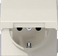 Розетка с крышкой Jung AS 500 AS1520KL