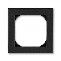 Рамка 1 постовая 55х55 ABB Levit антрацит - дымчатый чёрный 2CHH015510A4063